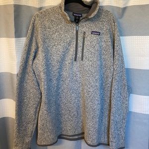 Patagonia Better Sweater 1/4 Zip Gray XL